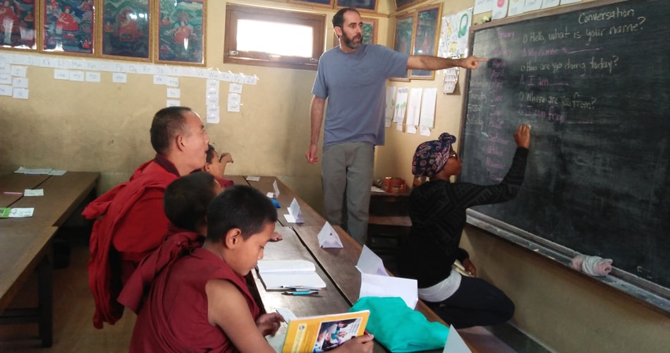 teaching buddhist monasteries